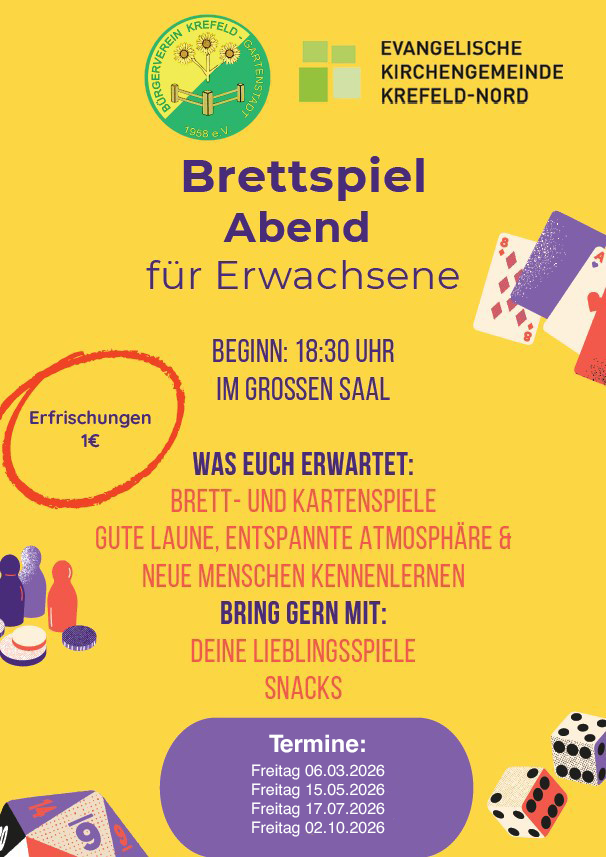 Brettspiel Adend 2026